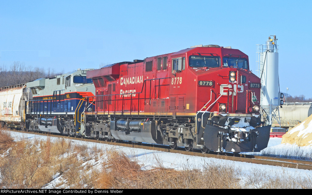 CP 8778,   CP's    Tomah   Sub.